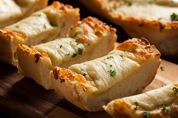 pão de alho com queijo